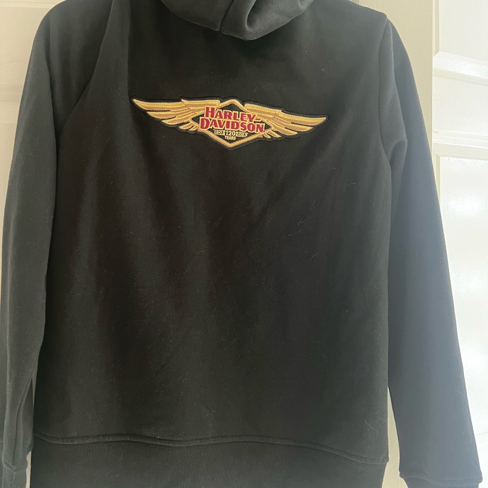 Harley Davidson zip up hoodie